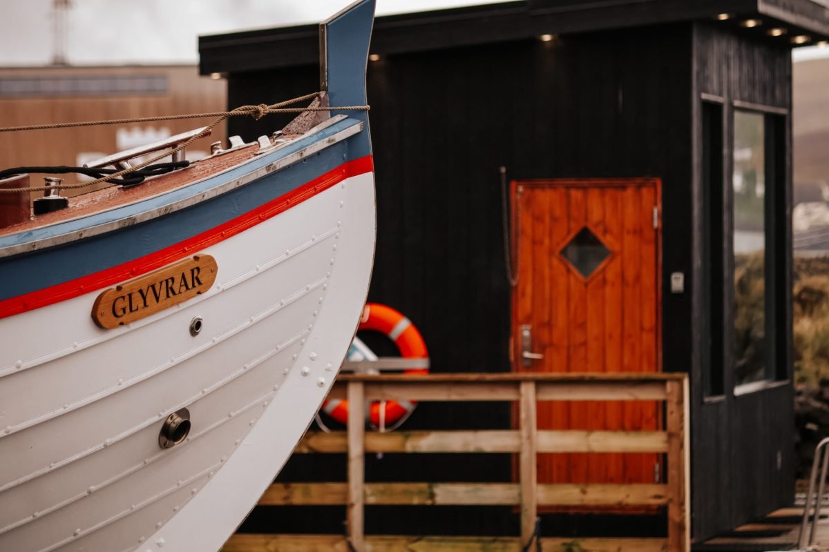 Floating Sauna Glyvrar Faroe Islands